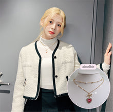 Load image into Gallery viewer, Rosepink Heart Princess Necklace (STAYC Seeun Necklace)