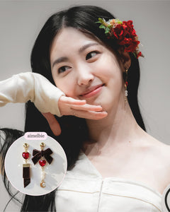 Brown Magic Girl Earrings (Alice Sohee, Alice Yukyung Earrings)