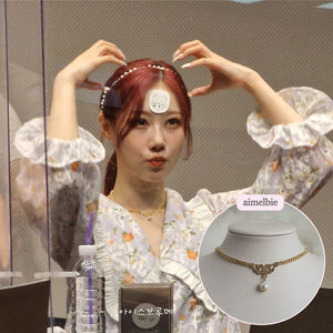 Art Nouveau Queen Choker Necklace (Mamamoo Solar Necklace)