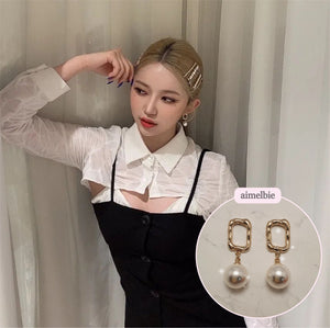 Judy Earrings - Gold (VIVIZ Sinb, Kep1er Xiaoting Earrings)