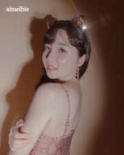 Load image into Gallery viewer, Melbie The Cat Series - Modern Gold Ball Earrings