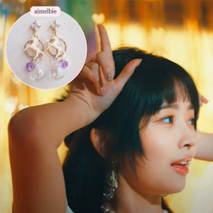 Bubble Unicorn Wonderland Earrings - Violet (IVE Rei Earrings)
