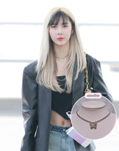 Load image into Gallery viewer, Silver Butterfly Chain Choker Necklace (Dreamcatcher Yoohyeon, HATFELT Yeeun necklace)