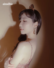 Load image into Gallery viewer, Melbie The Cat Series - Modern Gold Ball Earrings