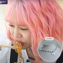 Load image into Gallery viewer, Baby Angel Pearl Choker - Silver ver. (Choi Yena Necklace)