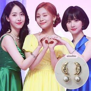 Dear Moon Earrings (WJSN Eunseo, VIVIZ Umji Earrings)