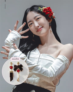 Brown Magic Girl Earrings (Alice Sohee, Alice Yukyung Earrings)