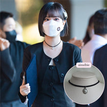 Load image into Gallery viewer, Antique Oval Choker - Pearl (Silver ver.) (VIVIZ Eunha, Woo!ah! Nana Necklace)