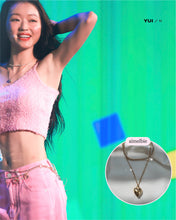 Load image into Gallery viewer, Modern Heart Layered Necklace - Gold (VIVIZ Sinb, Oh My Girl YooA, STAYC Seeun Necklace)