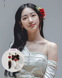 Brown Magic Girl Earrings (Alice Sohee, Alice Yukyung Earrings)