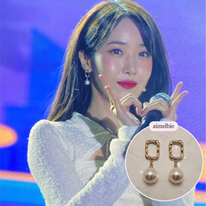 Judy Earrings - Gold (VIVIZ Sinb, Kep1er Xiaoting Earrings)