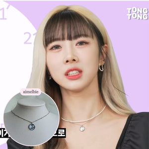 Solar System Planets Series - The Moon Semi Choker (Dreamcatcher Yoohyeon, WJSN Eunseo Necklace)