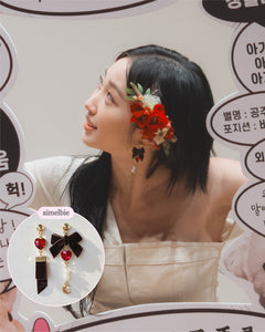 Brown Magic Girl Earrings (Alice Sohee, Alice Yukyung Earrings)