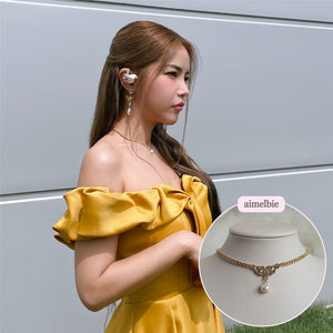 Art Nouveau Queen Choker Necklace (Mamamoo Solar Necklace)