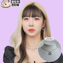 Load image into Gallery viewer, Solar System Planets Series - The Moon Semi Choker (Dreamcatcher Yoohyeon, WJSN Eunseo Necklace)