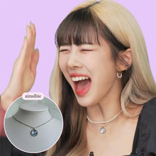 Load image into Gallery viewer, Solar System Planets Series - The Moon Semi Choker (Dreamcatcher Yoohyeon, WJSN Eunseo Necklace)