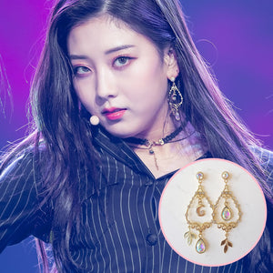 Moon-kissed Forest Earrings (Apink Bomi, CLC Yujin earrings)