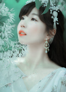 Moon-kissed Forest Earrings (Apink Bomi, CLC Yujin earrings)