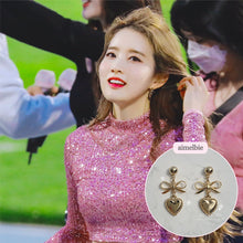 Load image into Gallery viewer, Vintage Gold Heart Earrings (Red Velvet Joy, STAYC Sieun Earrings)