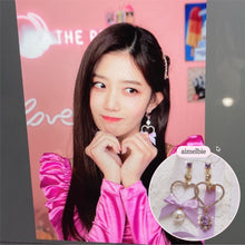 Load image into Gallery viewer, Violet Candy Pop Earrings (TWICE Momo Earrings)