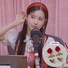 Load image into Gallery viewer, Darling Rose Earrings (G-idle Miyeon, Woo!ah! Nana, STAYC J Earrings)