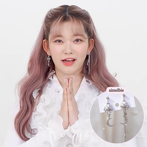 Art Nouveau Moon Earrings (Billlie Tsuki, Park Eunbin, Apink Eunji Earrings)