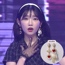 Load image into Gallery viewer, Ruby Love Wizard Earrings (Weeekly Jaehee, Soeun Earrings)