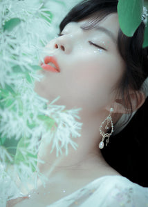 Moon-kissed Forest Earrings (Apink Bomi, CLC Yujin earrings)
