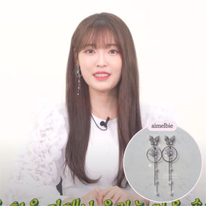 Butterfly Fairy in the Garden Earrings (Mamamoo Solar, STAYC Sieun, Momoland Jane Earrings)