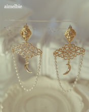 Load image into Gallery viewer, Aphrodite Series - Lunar Queen Coronation Earrings