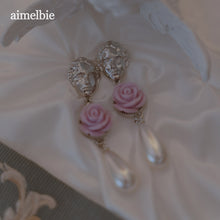 Load image into Gallery viewer, Aphrodite Series - The Rose Garden Earrings (Violet ver.)