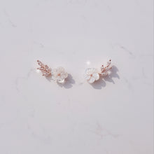 Load image into Gallery viewer, Angel Flowers (SBS News anchor earrings)