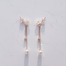 Load image into Gallery viewer, Angel Flowers (SBS News anchor earrings)