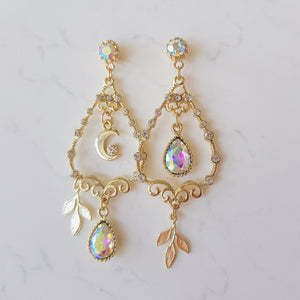 Moon-kissed Forest Earrings (Apink Bomi, CLC Yujin earrings)