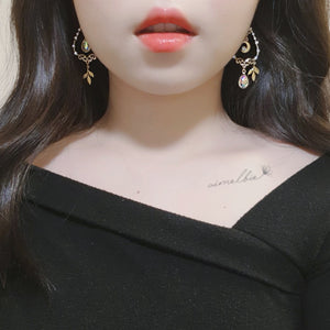 Moon-kissed Forest Earrings (Apink Bomi, CLC Yujin earrings)