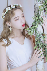 Moon-kissed Forest Earrings (Apink Bomi, CLC Yujin earrings)