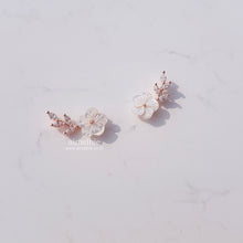 Load image into Gallery viewer, Angel Flowers (SBS News anchor earrings)