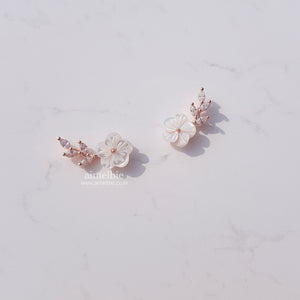 Angel Flowers (SBS News anchor earrings)