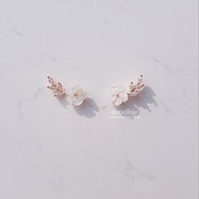 Load image into Gallery viewer, Angel Flowers (SBS News anchor earrings)