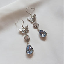 Load image into Gallery viewer, Dreamy Butterfly Earrings - Light Blue