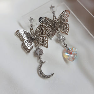 Butterfly Fantasy Earrings (fromis_9 Nakyung, VIVIZ Umji Earrings)