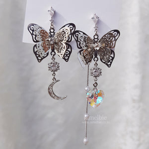 Butterfly Fantasy Earrings (fromis_9 Nakyung, VIVIZ Umji Earrings)