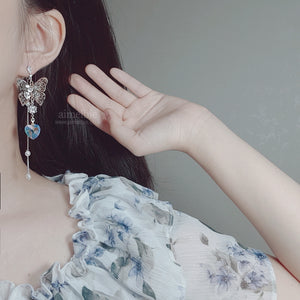 Butterfly Fantasy Earrings (fromis_9 Nakyung, VIVIZ Umji Earrings)