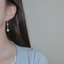 Load image into Gallery viewer, Modern Pastel Blue Chic Earrings