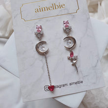 Load image into Gallery viewer, The Moon Tinkerbell Earrings