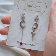 Load image into Gallery viewer, The Moon Tinkerbell Earrings