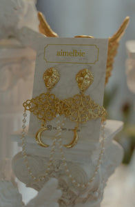 Aphrodite Series - Lunar Queen Coronation Earrings