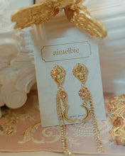 Load image into Gallery viewer, Aphrodite Series - Under the Moonlight Earrings (Peach ver.)