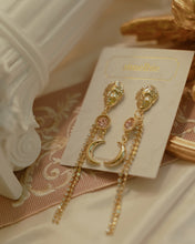 Load image into Gallery viewer, Aphrodite Series - Under the Moonlight Earrings (Peach ver.)