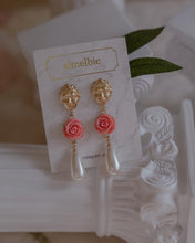 Load image into Gallery viewer, Aphrodite Series - The Rose Garden Earrings (Pink ver.)